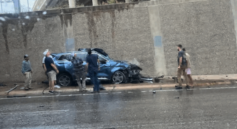 Crash on Mopac in Austin, Texas | Daniel Stark
